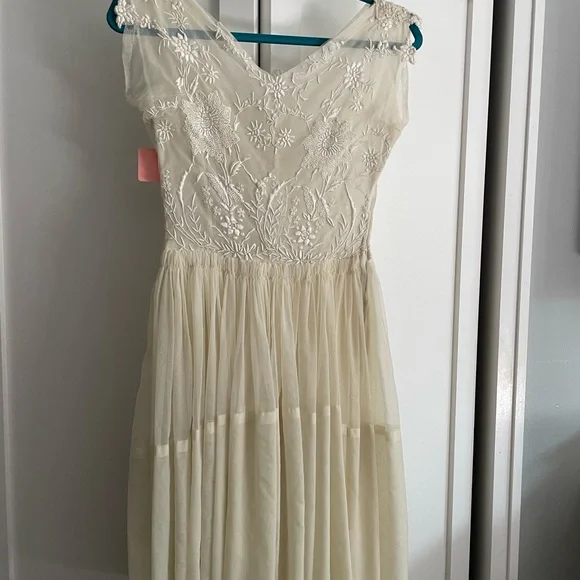 Beautiful vintage hand made wedding party dress 1950’s - Picture 7 of 7